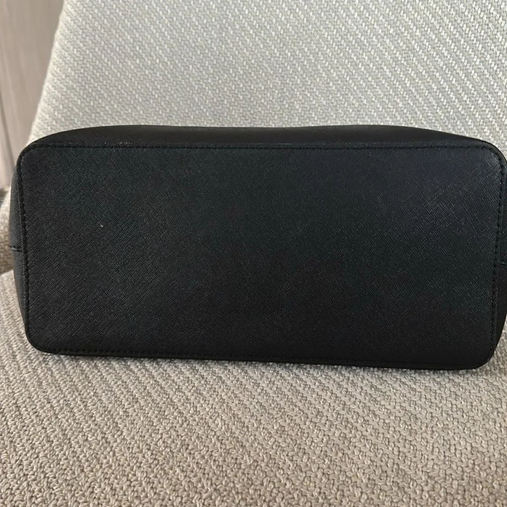 kate spade Black Saffiano Leather Satchel